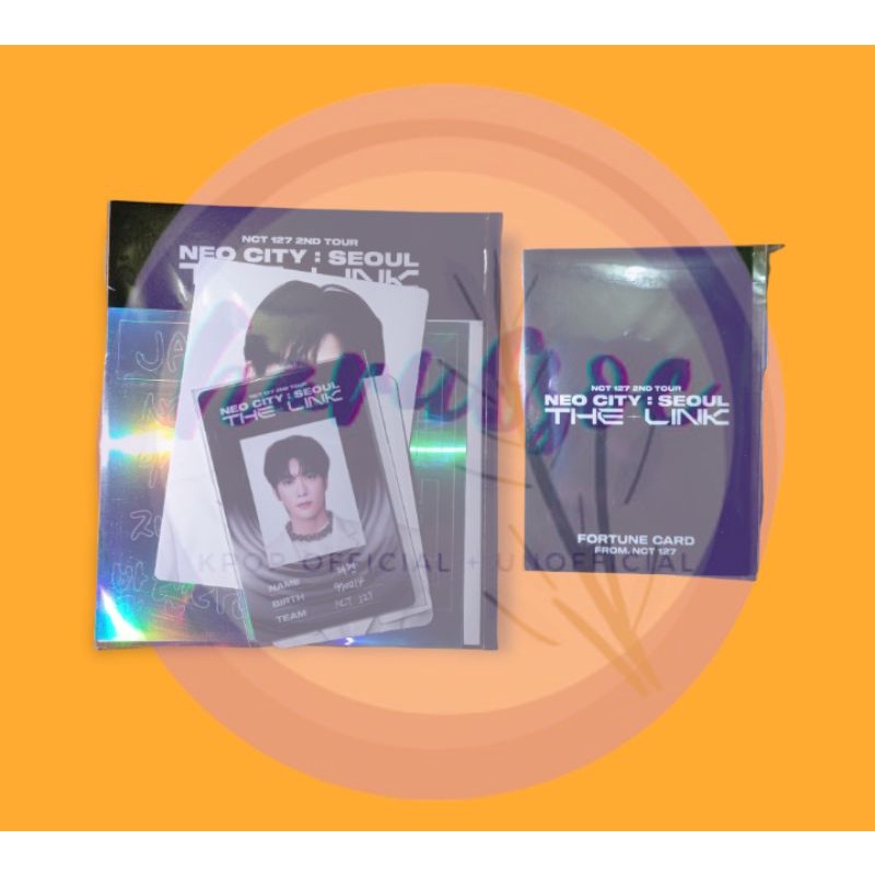 (SEALED) NCT 127 MD THE LINK FORTUNE CARD + ID DECO JAEHYUN