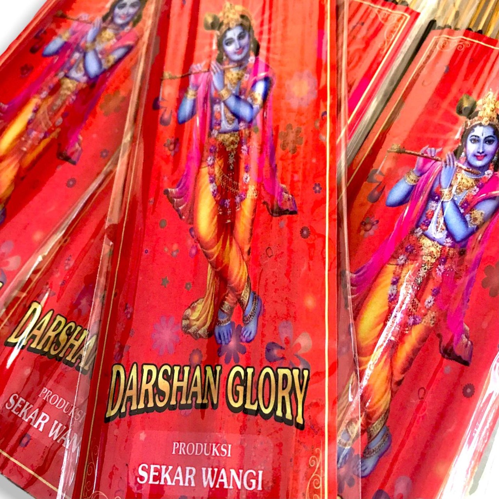 Dupa Hio Pepelan Darshan Glory Full Harum isi 30 Stick Nyala 2 jam 32cm Abu Dingin Produksi Sekar Wangi