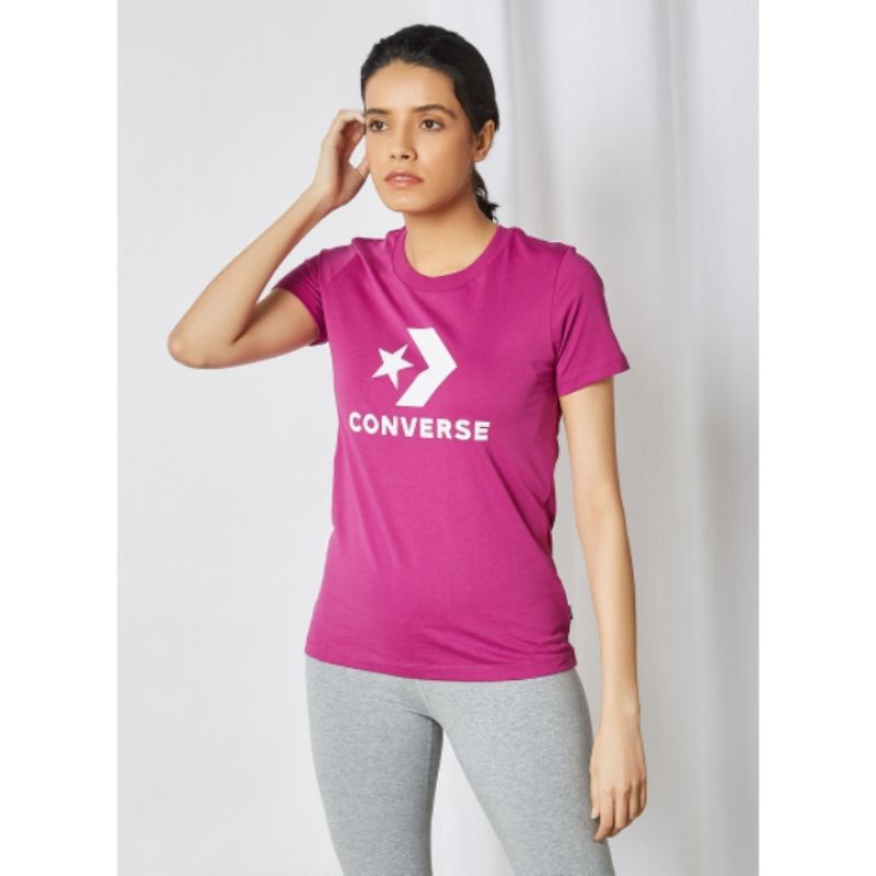 Kaos Converse Scripted Star Chevron Crew Tee Original 100% - CONVERSE KAOS SALE