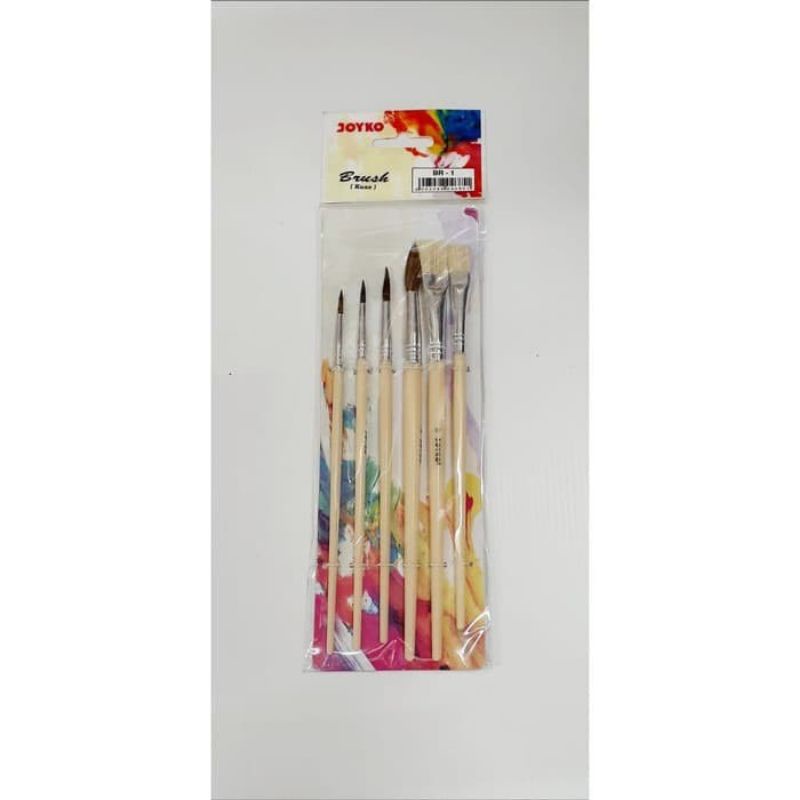 

kuas lukis joyko BR - 1 ( 1 pck isi 6 pcs )