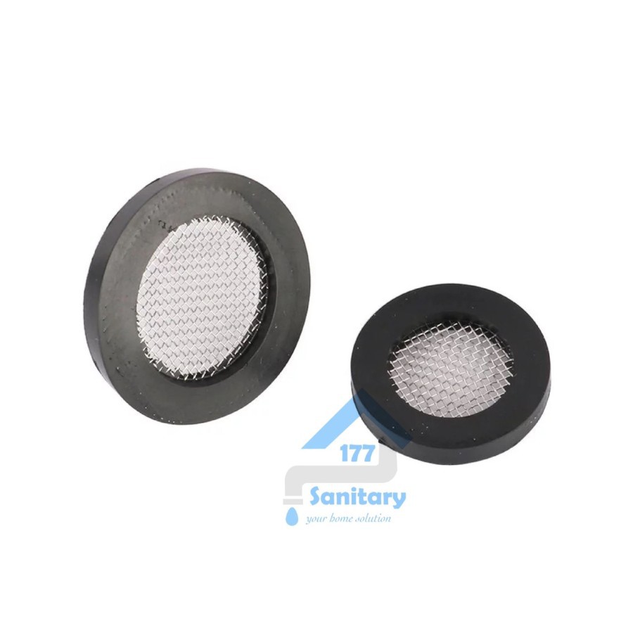 Karet Saringan 19mm untun sambung pipa kran 1/2 inch - Nepel Fitting Rubber Sil Selang Flexible Kran