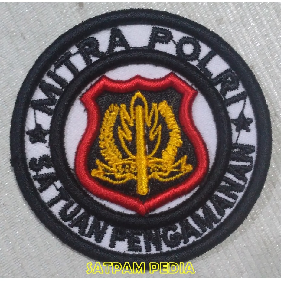 Bet Mitra Polri Timbul - Bordir Timbul Mitra Polri