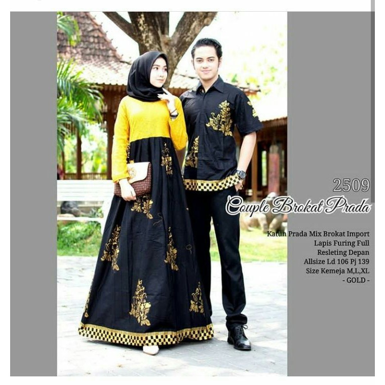 GROSIR BATIK COUPLE BROKAT PRADA