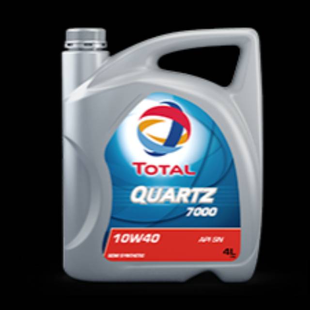OLI MESIN MOBIL TOTAL 10W40 QUARTZ 7000 GALON