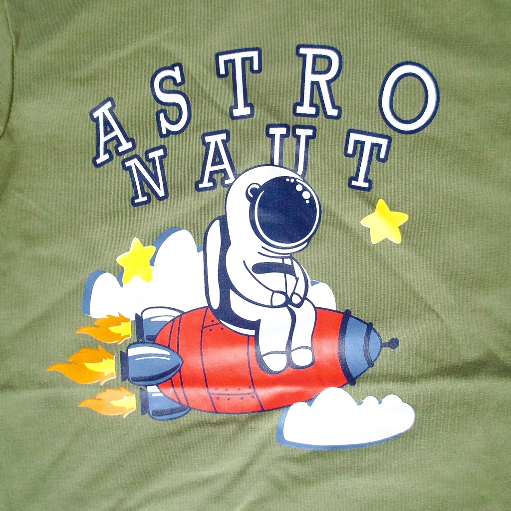 FERGORI Kaos Lengan Pendek Astronaut 1075