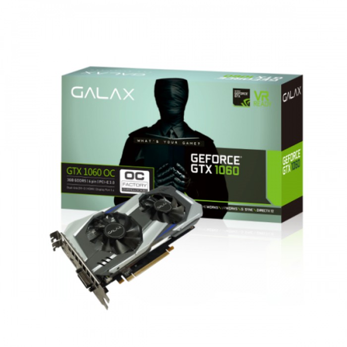 GALAX Geforce GTX 1060 3GB DDR5 OC (OVERCLOCK)