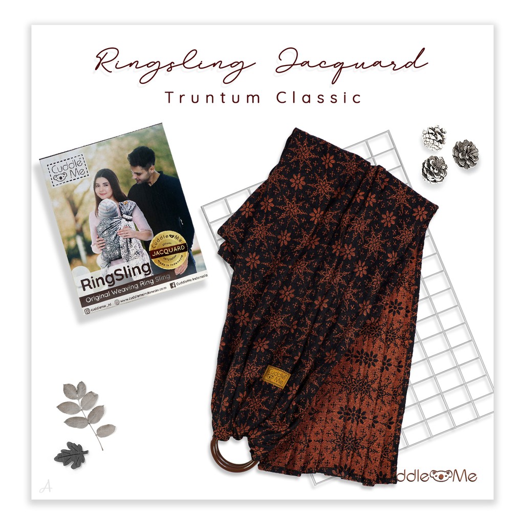 ( BISA COD ) (FREE SABUN HAGMI+MASKER) Gendongan Ring Sling Tenun Jacquard Cuddle Me