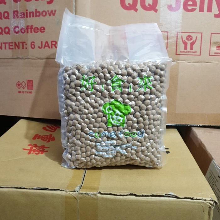 

MINUM-SIAP-DRINK-TO-READY- BUBBLE IMPOR TAIWAN ASLI(TAPIOCA PEARL BUBBLE,3KG/BAG) -READY-TO-DRINK-