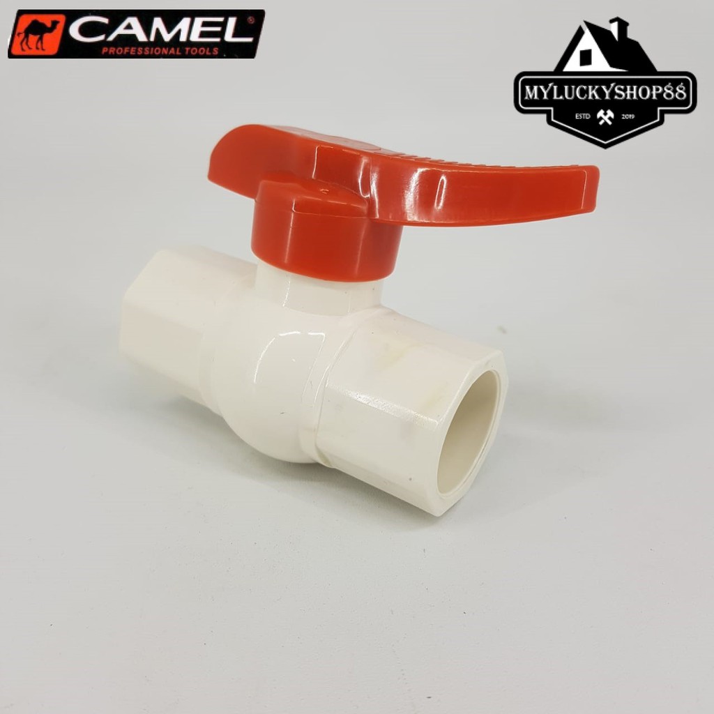 Camel Ballvalve PVC Putih 3/4 Stopkran - Stop Kran StopKeran 0.75 Inch