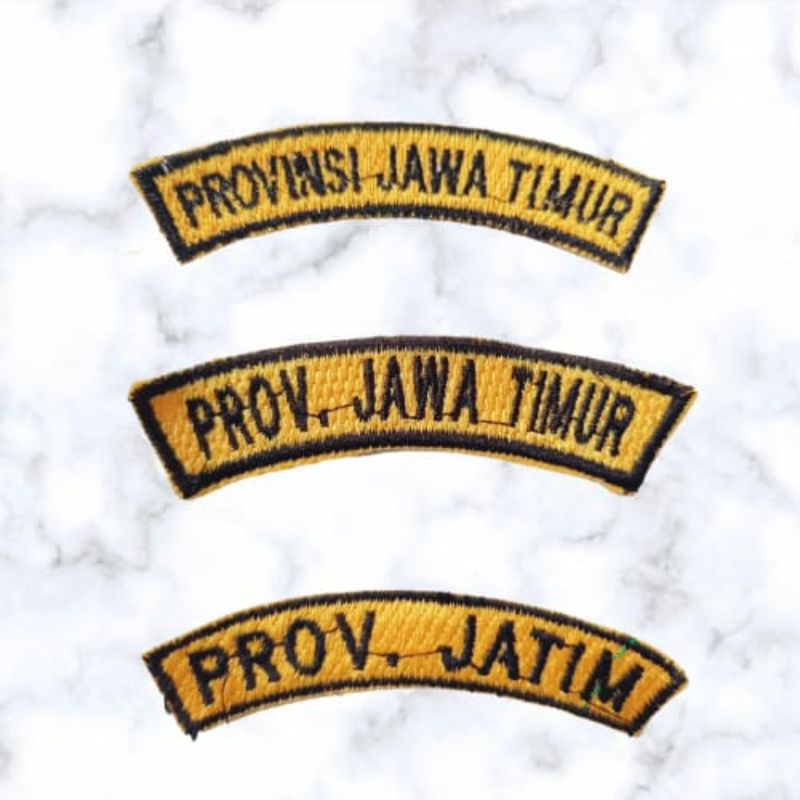 Badge prov Jawa Timur/ bed jawa timur / bet provinsi jawa timur