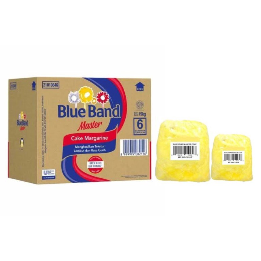 

Blue band kiloan blueband master cake margarine repack 500 gram