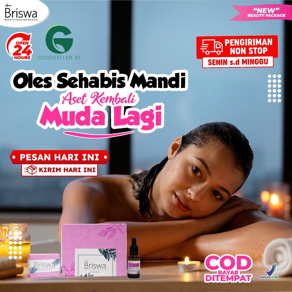 Minyak Bulus New Briswa - Beauty Package Pengencang Pembesar Payudara Pantat Bokong Montok dan Sexy