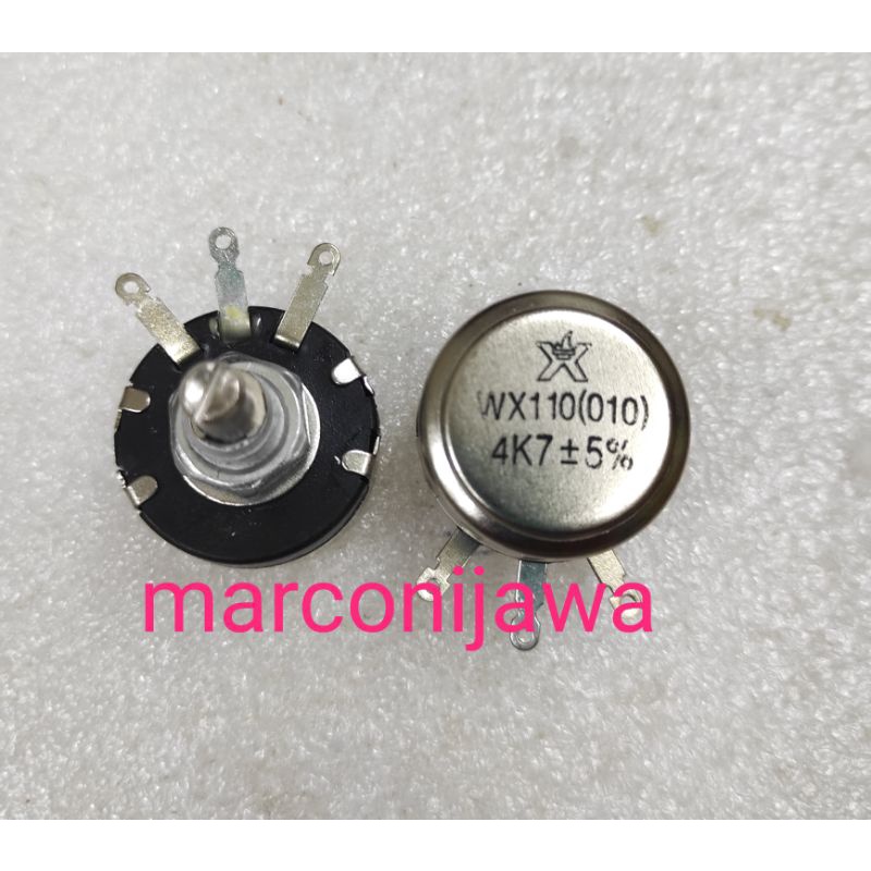 potensio WX110 010 4K7 ohm