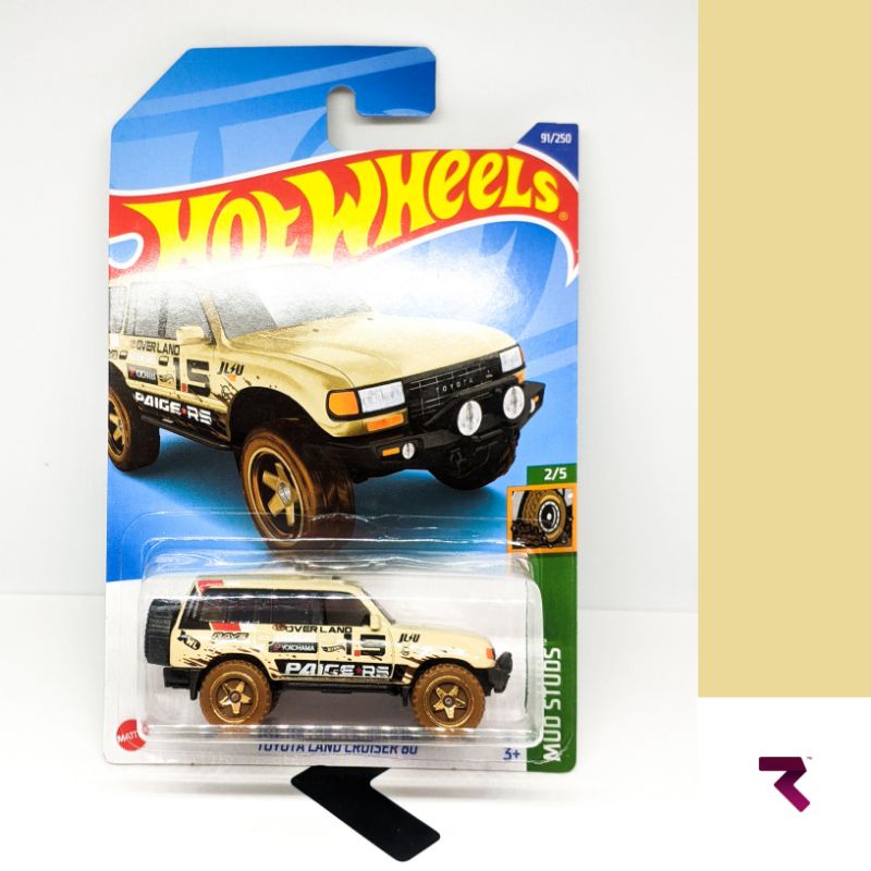 Hot Wheels Toyota Land Cruiser 80 Mud Studs 2022