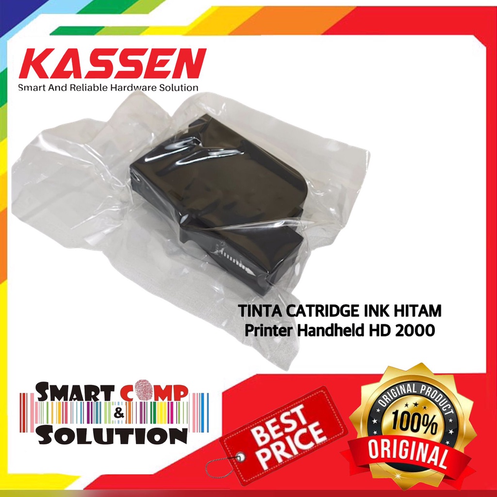 Tinta Catridge Ink Hitam Printer Inject - Kassen HD2000 / HD-2000