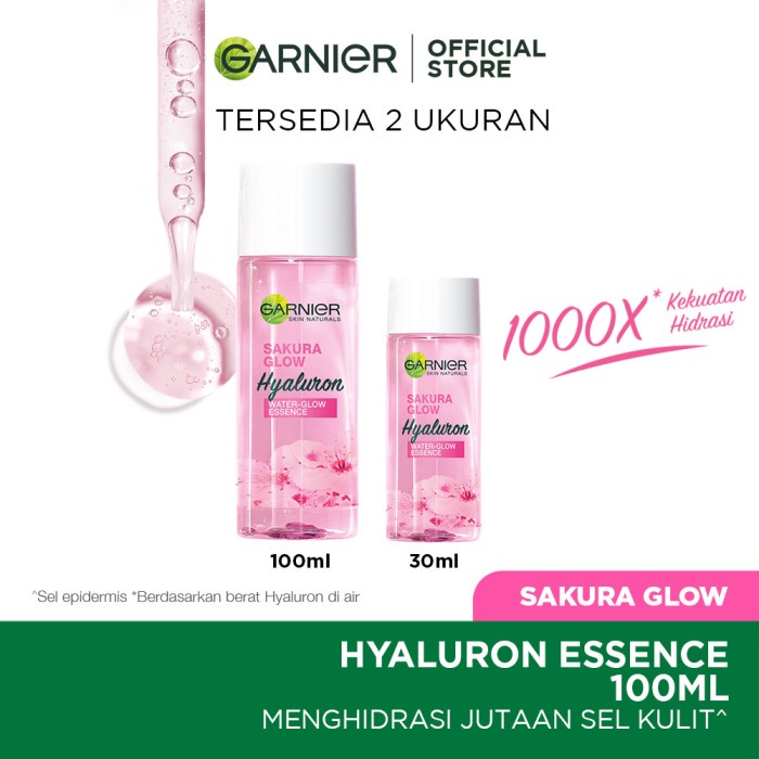 Garnier Sakura Glow Hyaluron Water-Glow Essence