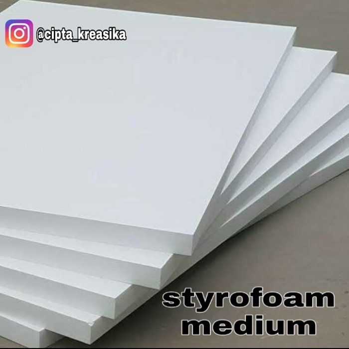 

(DISKON TERMURAH) styrofoam medium 100 x 200cm x 2cm