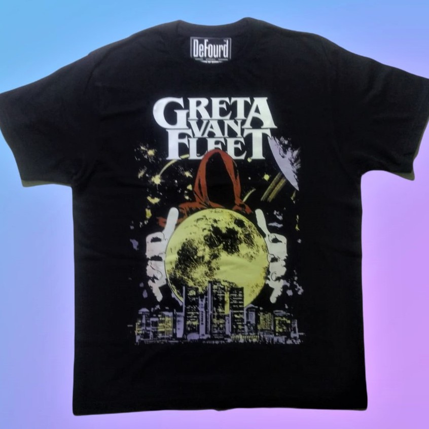 Greta Van Fleet Rock Band Tshirt, Kaos Music Band Rock Greta Van Fleet Unisex, Defourd