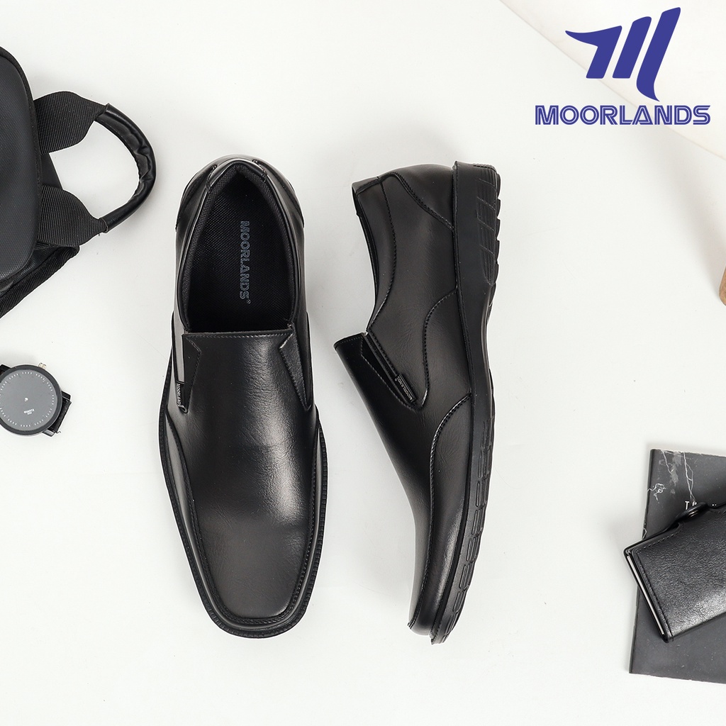 MOORLANDS Original Sepatu Slip On Pria Sepatu Pantofel Pria Terbaru Sepatu Formal Pria