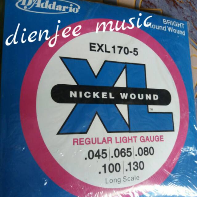 Senar Bass D addario EXL170-5