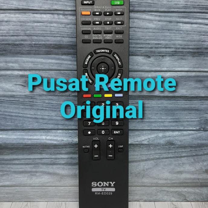 ✨ BISA COD✨ REMOTE REMOT TV SONY BRAVIA LED RM-GA019 ORIGINAL ASLI