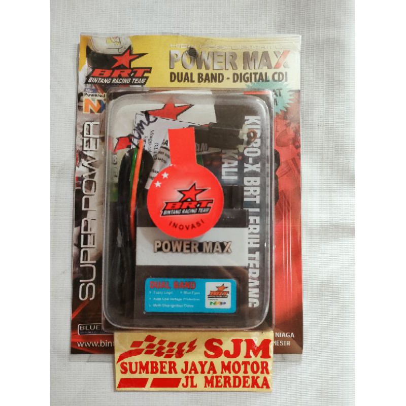 CDI BRT dualband power max Mio smile Pengapian racing Cdi BRT dualband mio smile mio sporty new