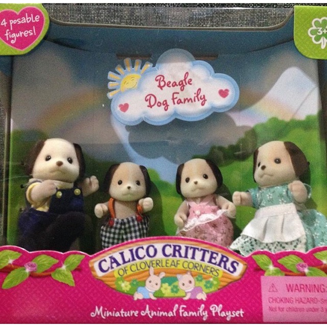 Sylvanian Families - Beagle dog family