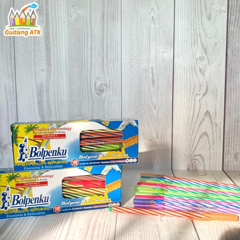 

Pulpen lilin Bolpenku isi 12pcs (1Lusin)