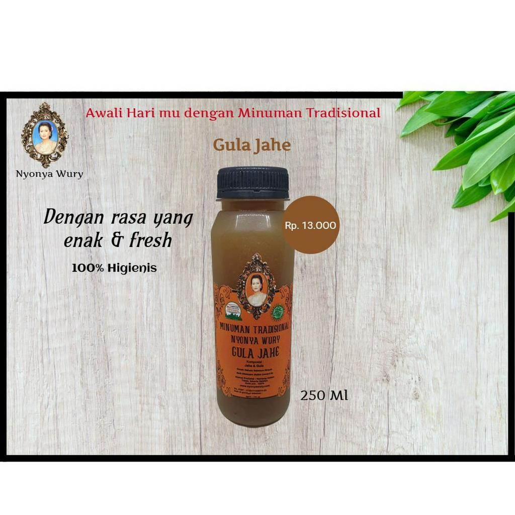 

Gula Jahe 250 ml/Wedang Jahe Dingin 250 ml/Minuman Jahe Murah/Minuman Jahe Dingin Nikmat 250 ml