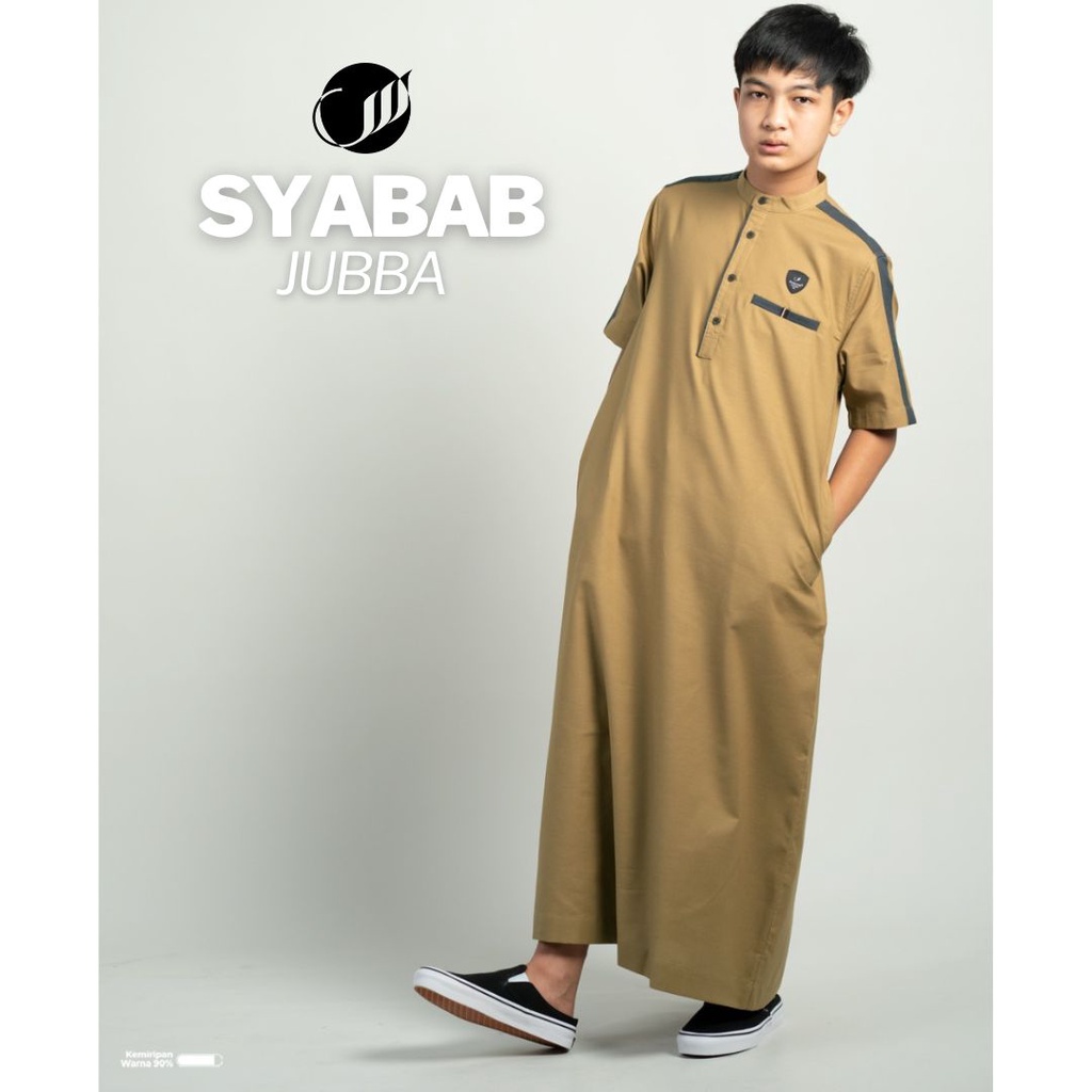 SAMASE SYABAB JUBBA U061 JUBAH GAMIS GHAMIS ANAK REMAJA LAKI LAKI  TERBARU LENGAN PENDEK