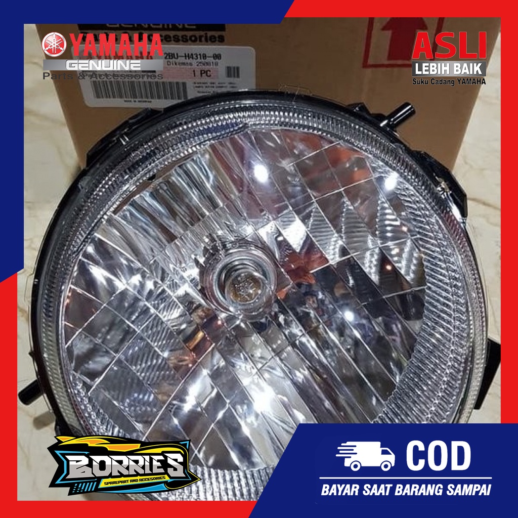 Headlight Lampu Depan Reflektor Yamaha X Ride 2BU-H4310-00