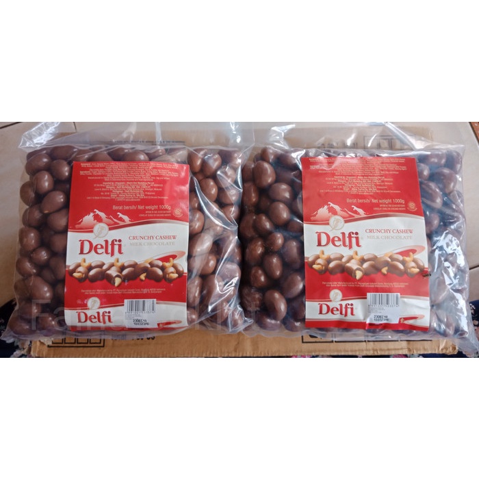 

COKELAT- SNACK COKLAT DELFI ALMOND ATAU DELFI MEDE KEMASAN 1KG - DELFI MEDE -COKELAT.