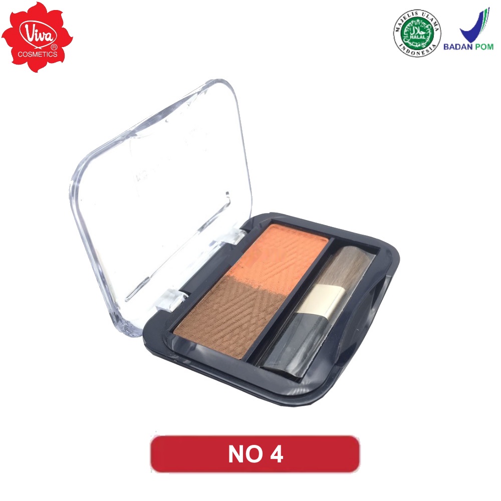 Viva Blush On Duo - tersedia 4 warna