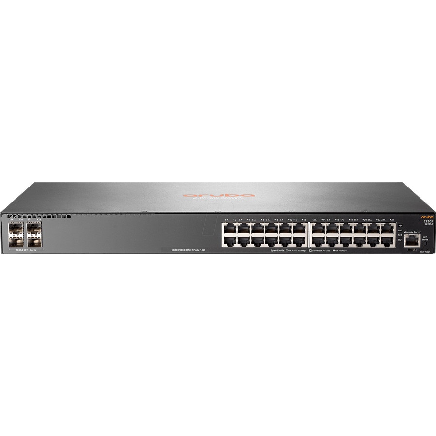 HPE Aruba 2930F (JL253A) 24G 4SFP+ Switch