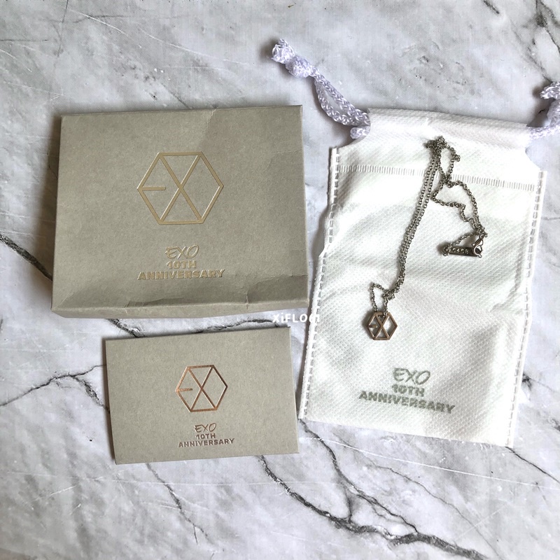 EXO 10TH ANNIVERSARY MD NECKLACE ONLY