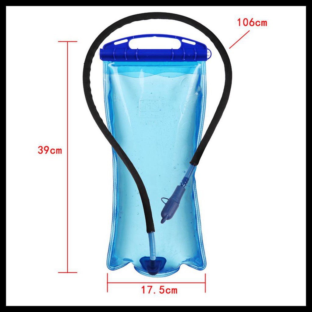 Grab Medan TaffSPORT  2 Liter Kantung Air Minum Sepeda Cycling Hiking Water Bladder Hydration B