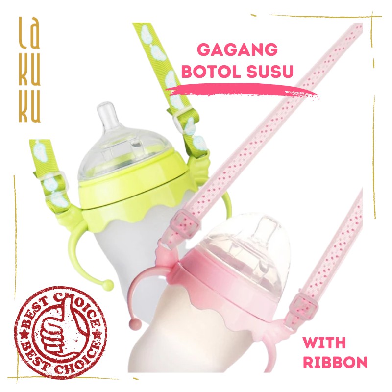 Aksesoris Tambahan Gagang Botol Susu Bayi - Bottle Handle Pegangan Botol Minum Bayi 150 ml &amp; 250 ml