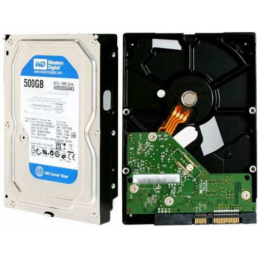 HDD WD 3.5 500GB BLUE RESMI ORIGINAL HARDISK DRIVE