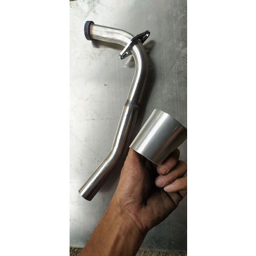 PIPA LEHERAN, LEHERAN KNALPOT MIO SPORTY 28-32 PLUS MONCONG