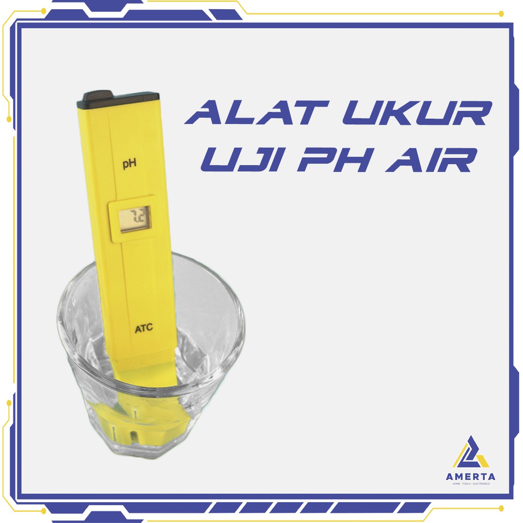 Alat Ukur Uji PH Meter Tester Pen Air Minum/Akuarium