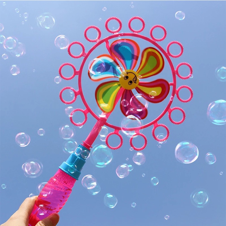 Mainan Gelembung Sabun Kincir Angin Maker Soap Bubble Outdoor Toys SH500