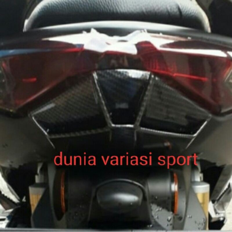 TUTUP COVER LAMPU BAWAH NMAX NEW 2020-2023 NEMO KARBON