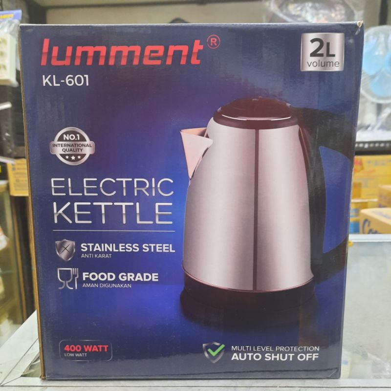 Teko Listrik / Electric Kettle LUMMENT | WODI | OKAYAMA | FLECO | 2L