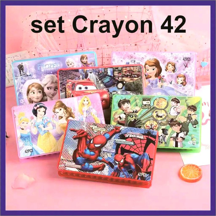 

Jualan Crayon Set 4In1 46 Pcs Untuk Menggambar Mewarnai Bergaransi