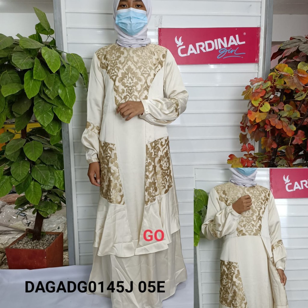 BB CARDINAL GAMIS Fashion Muslim Dress Bagus Original Muslimah Gamis Wanita Polos Motif Kekinian