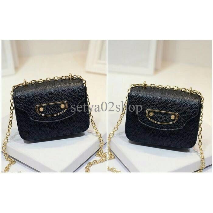 balenciaga mini chain bag tas import korea batam kecil