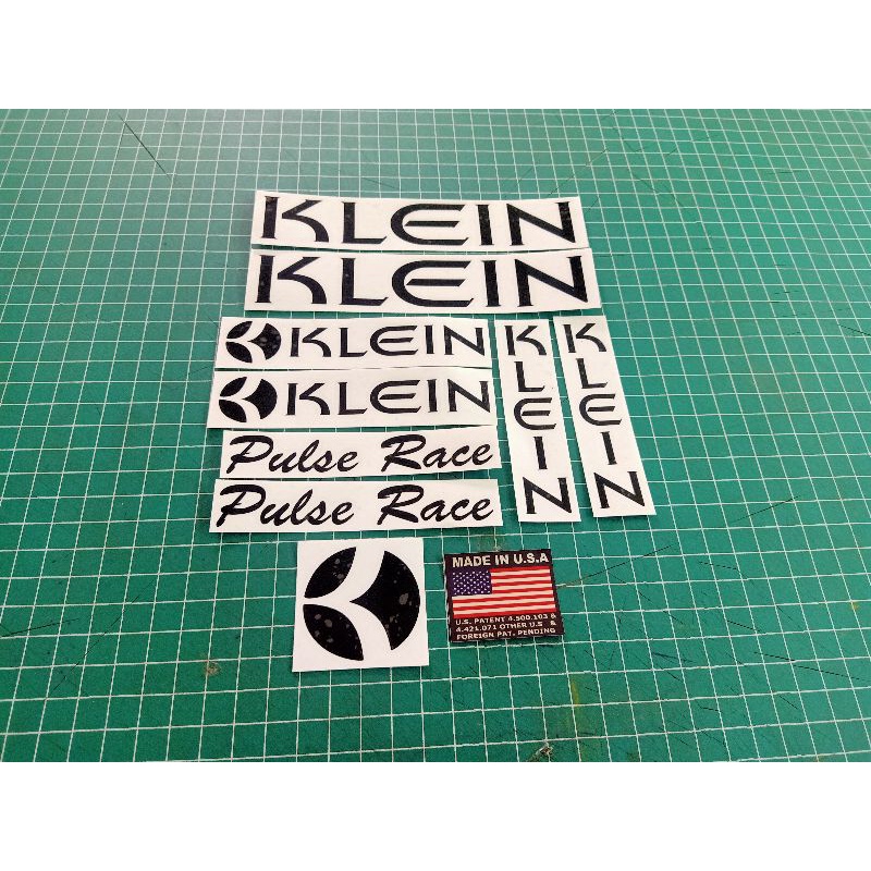 stiker sepeda Klein
