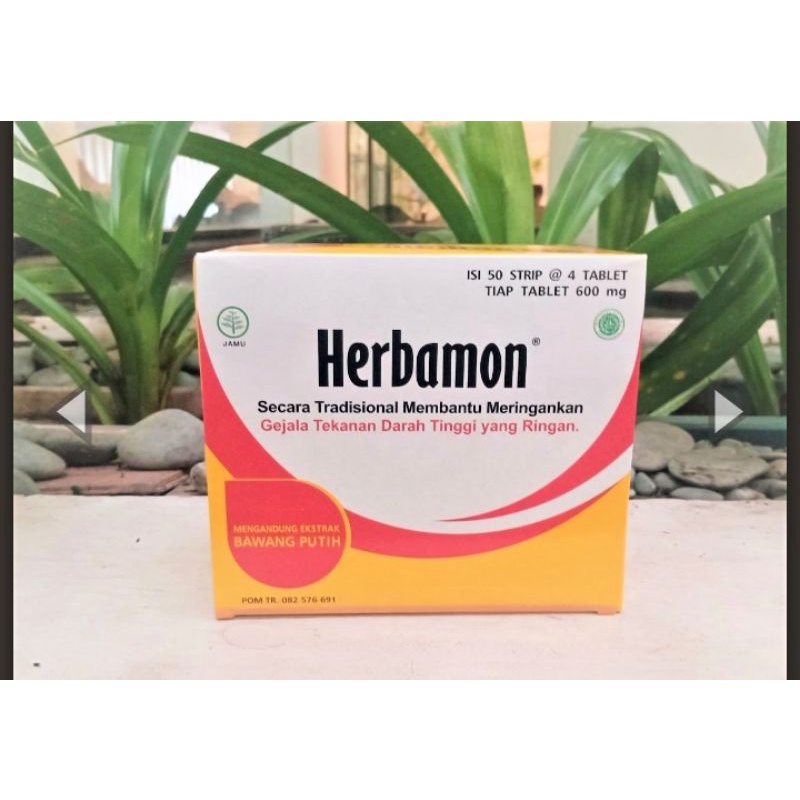 Herbamon ECERAN obat herbal untuk darah tinggi

