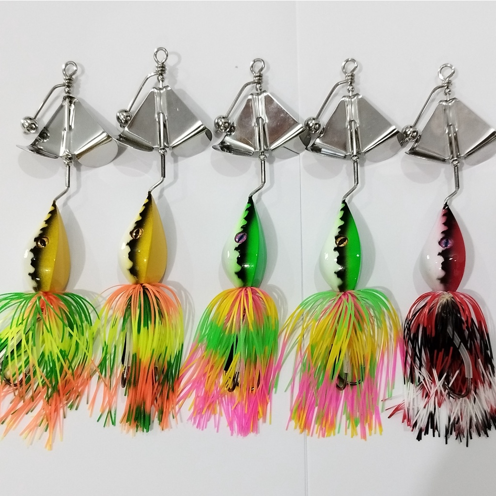 Umpan Pancing Toman Lure Slatter Slashbait tiktok 18 gram Casting Lure , buzzbait lure , slatter min