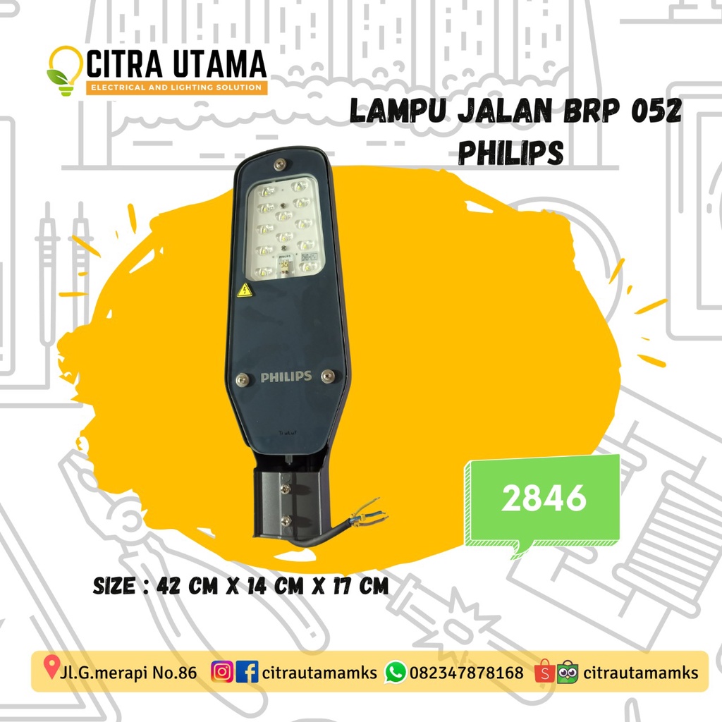 LAMPU JALAN BRP 052 PHILIPS 40W 6000K K2846